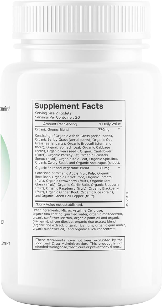 Green Fuel &amp Methylated Multivitamin