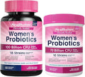 NewRhythm VagFlora Carefree Bundle Women's Probiotics 100 Billion CFU &amp Women's Probiotics 70 Billion CFU PH Balance Vaginal Urinary &amp Digestive Health Non-GMO
