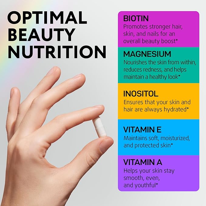 Biotin 10000 mcg with Collagen &amp Keratin and Mullein Leaf Lung Support Drops Bundle – Hair Skin and Nail Vitamins Plus Lung Cleanse and Respiratory Detox for Men and Women – 60 Caps and 2 oz