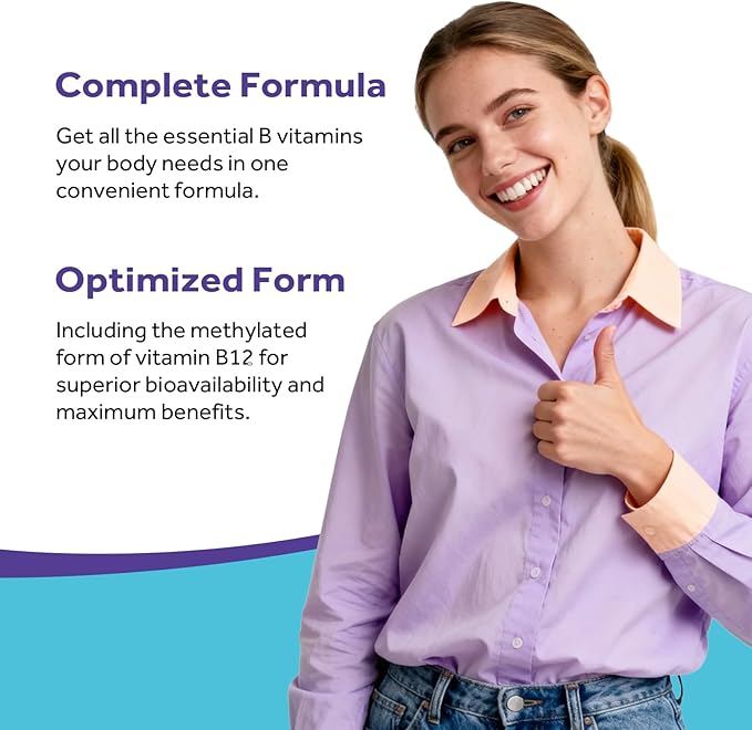 Doctor's Recipes Probiotics for Women + Ultra Vitamin B Complex Bundle 140 Billion CFU Probiotics with Organic Prebiotics 10 Strains Plus All 8 Essential B Vitamins with B12 Methylcobalamin Daily