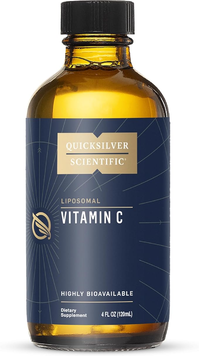 Quicksilver Scientific Nanoemulsified D3K2 - Emulsified Liquid Vitamin D3 + K2 MK7 Liposomal Liposomal Vitamin C Bundle