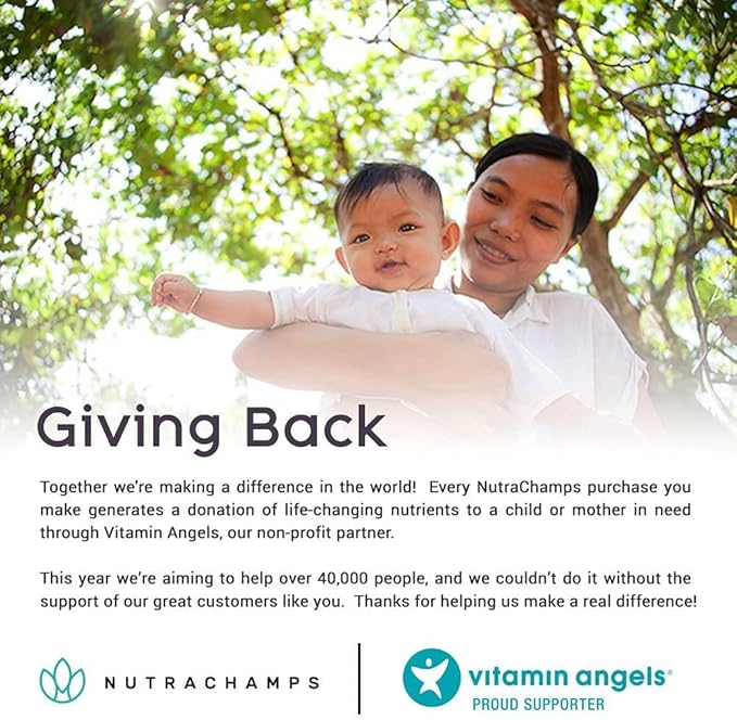 NutraChamps Biotin Gummies (2 Pack) and Vitamin C Gummies (2 Pack) 4 Pack Bundle