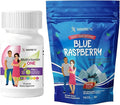 BariatricPal 30-Day Bariatric Vitamin Bundle (Multivitamin ONE 1 per Day! Capsule with 45mg Iron and Calcium Citrate Soft Chews 500mg with Probiotics - Blue Raspberry)