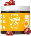 HOLYMARY Yerba Mate Gummies Quince - Made with Organic Unroasted Yerba Mate. Free from Added Caffeine. Vegan Non-GMO Gluten-Free Kosher. 50 Delicious Supplement Gummies