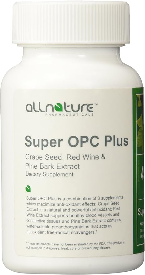 All Nature Super OPC Plus (Grape Seed Red Wine and Pine Bark Extract)