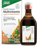 Floradix Epresat Adult Liquid Multivitamin - Herbal Supplement - Daily Supplement with Vitamin A D B6 Milk Thistle &amp More - Supports Energy &amp Liver Health - Vegetarian Non-GMO - 16.9 fl oz