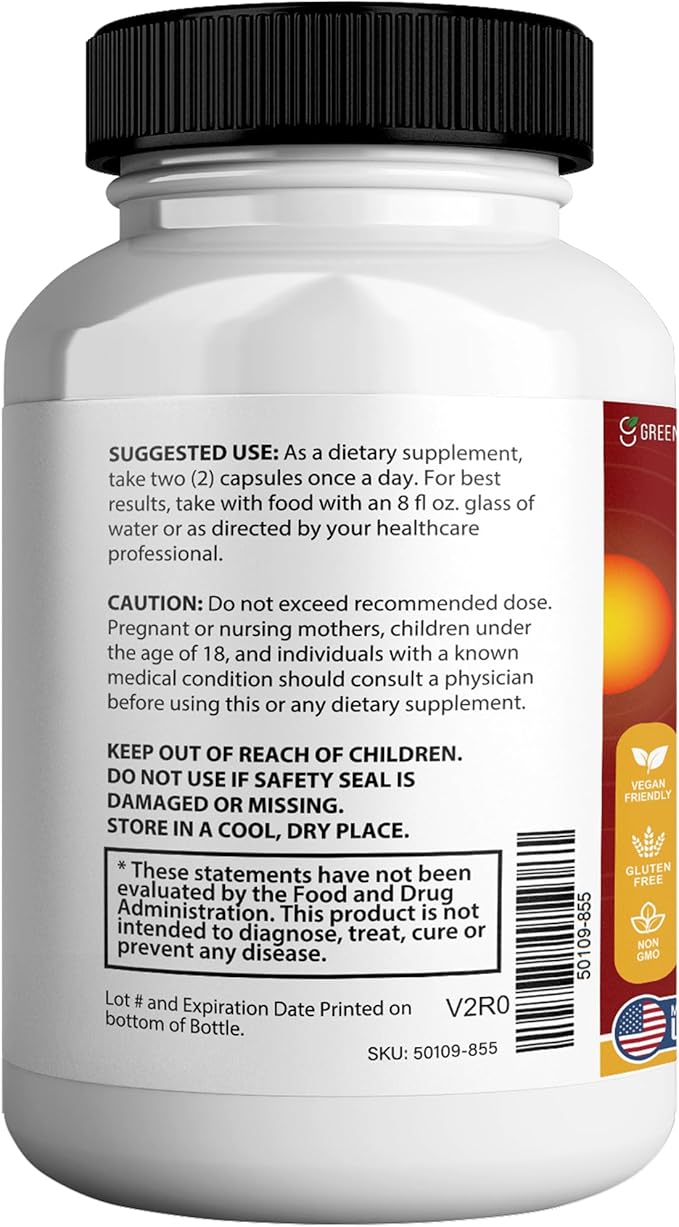 Nervogen Pro Max Nerve Health Support Supplement with B Vitamins 60 Capsules 30-Day Supply (3)
