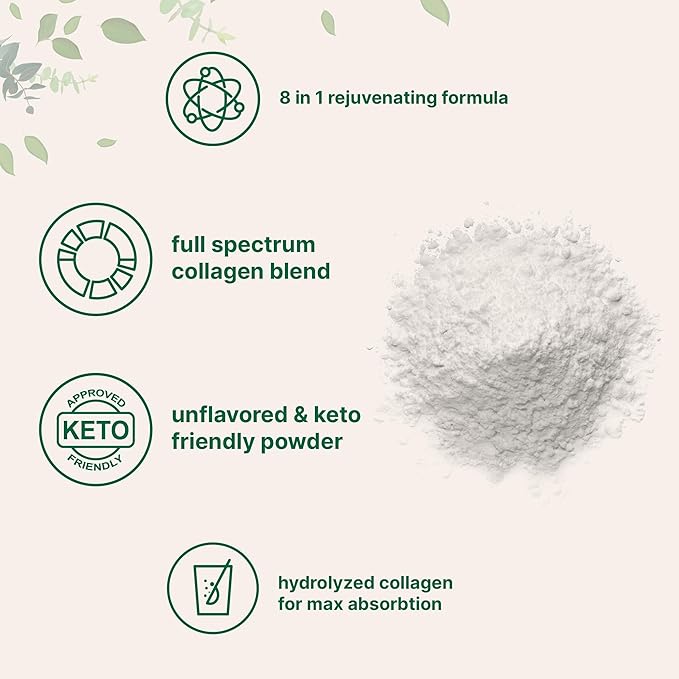 Micro Ingredients Vitamin D3 5000iu + K2 100mcg Softgels &amp Multi Collagen Protein Powder Bundle 2 Pack | Essential Sunshine Vitamins | Grass-Fed Collagen Peptides