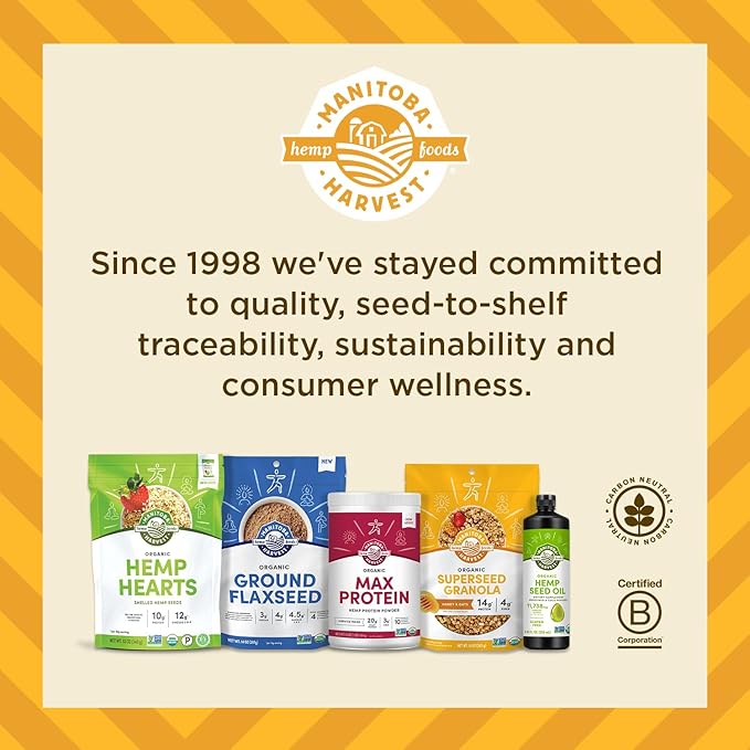 Manitoba Harvest Hemp Yeah Balanced Protein and Fiber Powder Unsweetened Keto Friendly Preservative Free Non GMO 32 Ounce (Pack of 1) Packaging May Vary