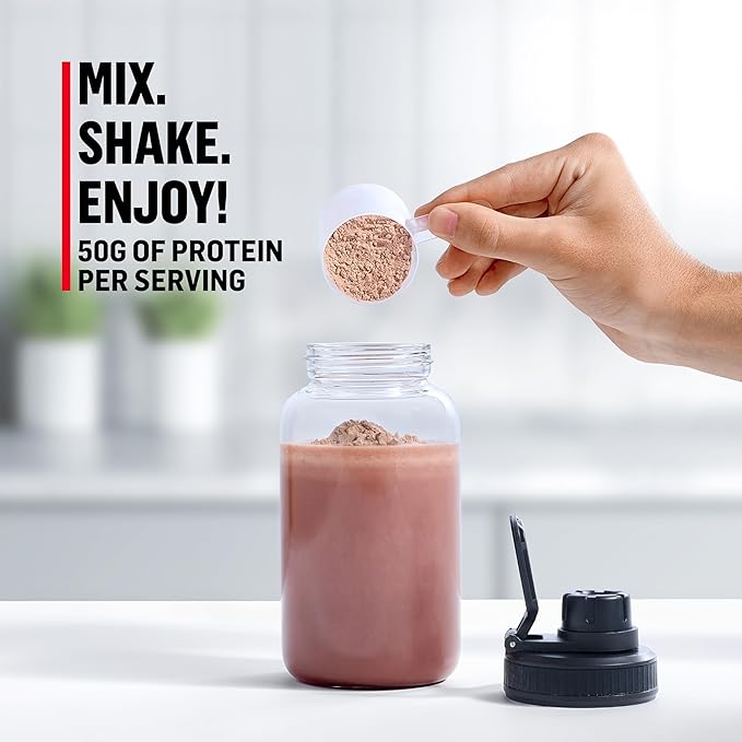 Muscle Milk Pro Series Protein Powder SupplementKnockout Chocolate2 Pound11 Servings50g Protein3g Sugar20 Vitamins &amp MineralsNSF Certified for SportWorkout RecoveryPackaging May Vary
