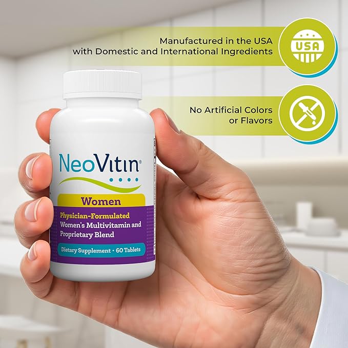 Multivitamin for Women with Green Tea Extract and Asian Ginseng (60 Count)