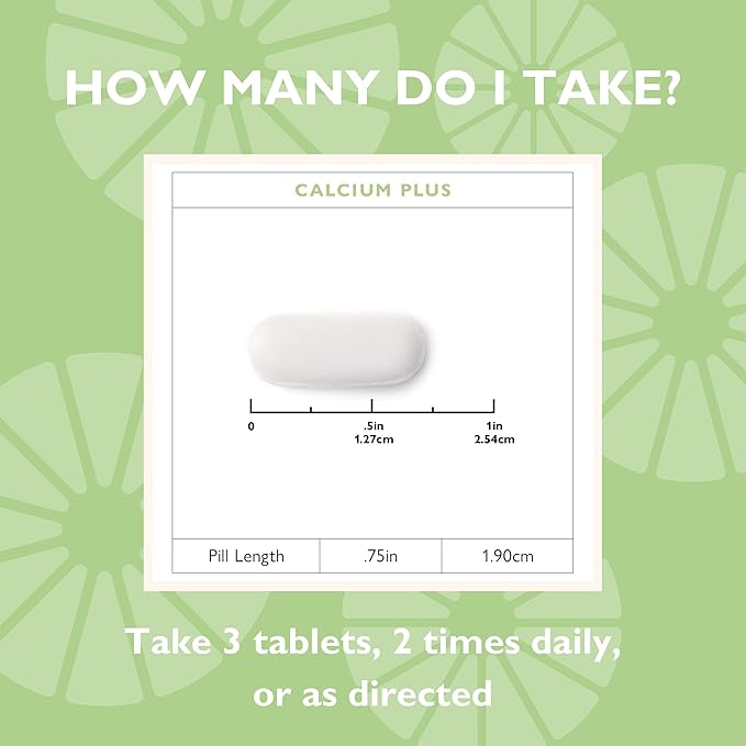 Celebrate Vitamins Calcium Plus – 600mg Calcium Citrate 600 IU Vitamin D3 &amp 50mg Magnesium for Post Bariatric Surgery - Gluten-Free &amp Sugar-Free - 540 Non-Chewable Tablets