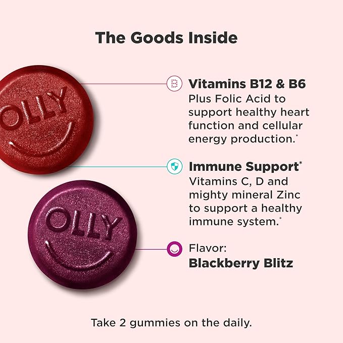 OLLY Sleep &amp Men's Multivitamin Gummy Bundles Melatonin &amp Vitamin Supplements