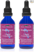 Eidon Liquid Magnesium Concentrate - Ionic Magnesium Chloride Drops for Men and Women Supports a Sense of Calm and Muscle Relaxation Bioavailable No Additives or Preservatives - 2 oz 2 Pack