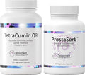 Men's Advanced Prostrate and Repair Bundle Turmeric Curcumin Joint Support Supplement &amp Saw Palmetto Prostate Supplement for Men