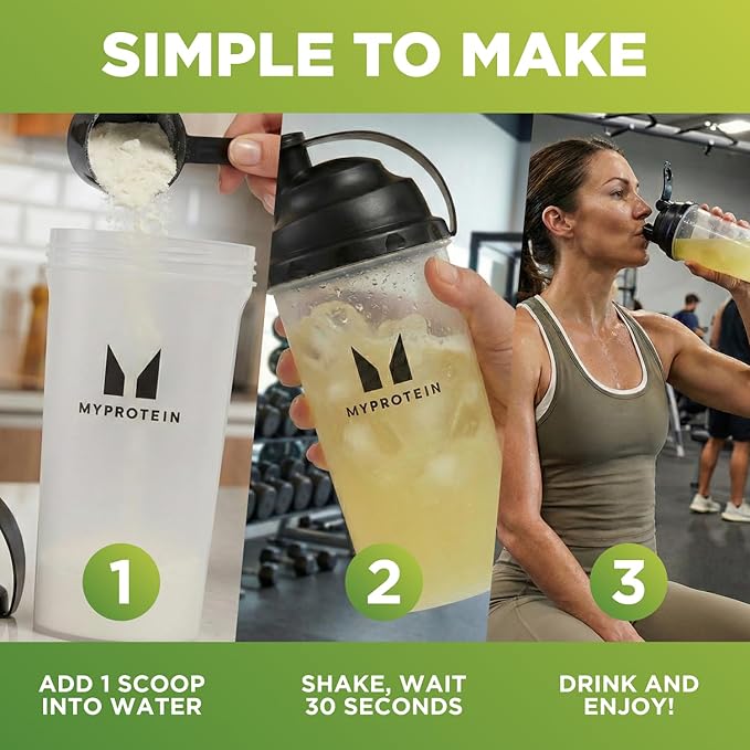 Myprotein Clear Whey Isolate Protein Powder 20 Servings (1.1lbs) Fruity Mike and IKE Sour Watermelon Drink Mix 20g Protein per Serving Daily Drink for Superior Performance