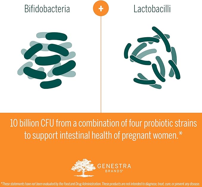 Genestra Brands HMF Maternity | Probiotic Formula for Pregnant Women | 30 Capsules