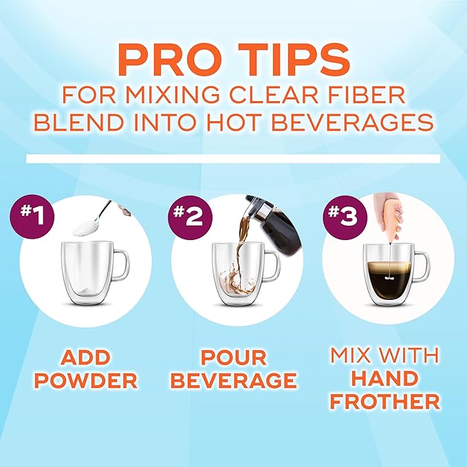 Metamucil Fiber Supplement Unflavored Clear Mixing Powder No Grit No Sugar Added Plant Based Prebiotic Fiber Supplement Blend for Daily Digestive Health 75 teaspoons