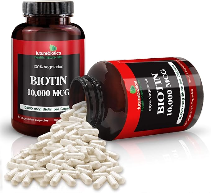 Futurebiotics Biotin 10000 mcg 90 Vegetarian Capsules
