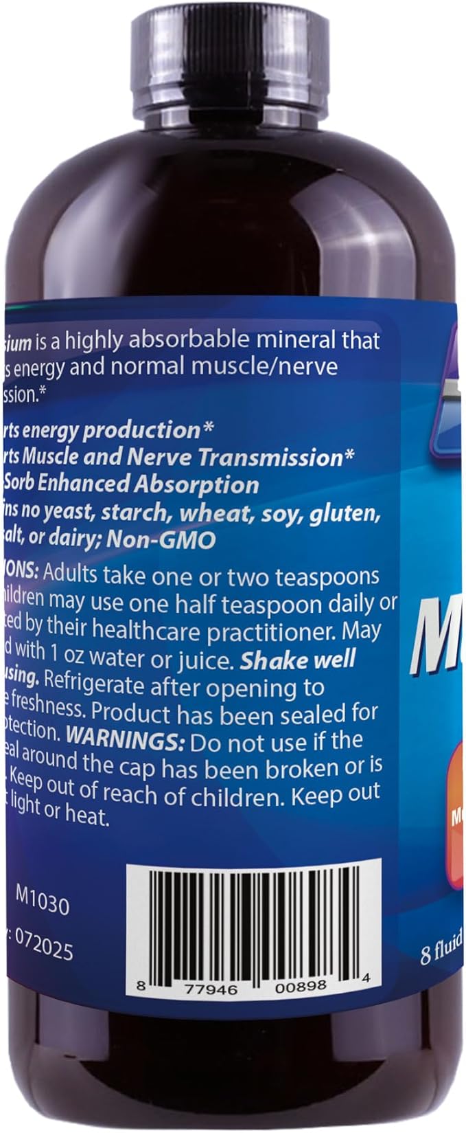 Dr’S Advantage Liquid Magnesium Supplement –for Women &amp Men Non-GMO 8 Oz [Health &amp Beauty]