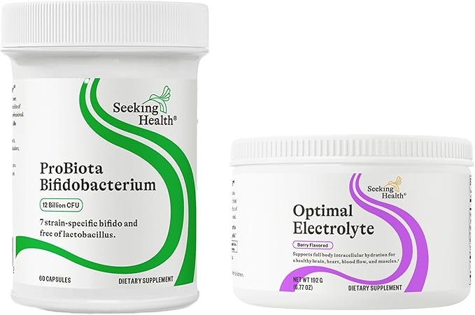 Seeking Health ProBiota Bifidobacterium 60 Capsules Probiotic Supplement for Digestive Health Bifido Only Vegan- and Vegetarian-Friendly Supports Colon Health and Immune System*