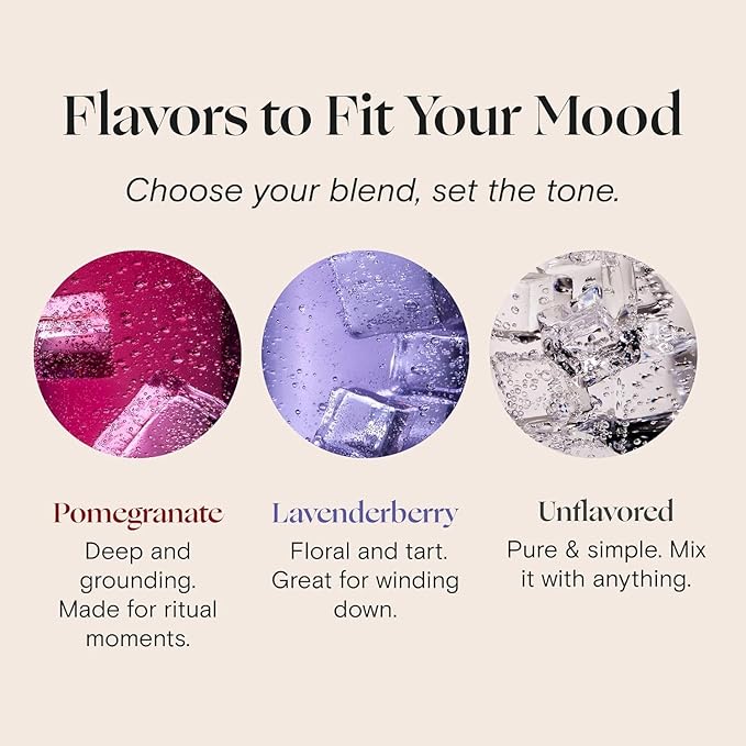 Foria Mellö Magnesium Supplement Superblend Powder - Magnesium Glycinate with L-Theanine GABA and Trace Minerals - Supports Sleep Relaxation and Balanced Energy - Unflavored 10-Pack Singles