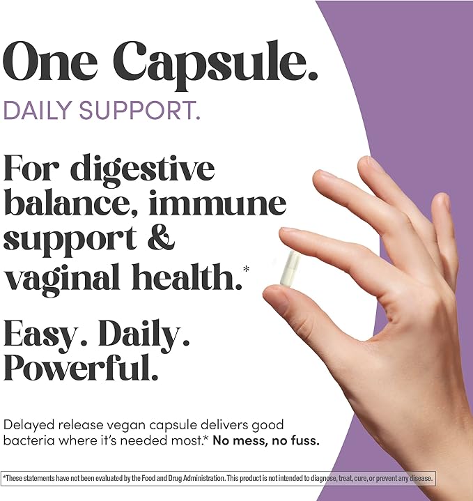 Renew Life Ultimate Flora Probiotics for Women | 50 Billion CFU | 30 Delayed Release Vegan Capsules | Digestive &amp Vaginal Health | Dairy Soy and Gluten Free Supplement