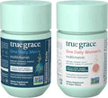 True Grace One Daily Men’s Multivitamin (30 Vegan Tablets) + One Daily Women’s Multivitamin (30 Vegan Tablets) - Non-GMO &amp Gluten Free - 30-Day Supply of Each