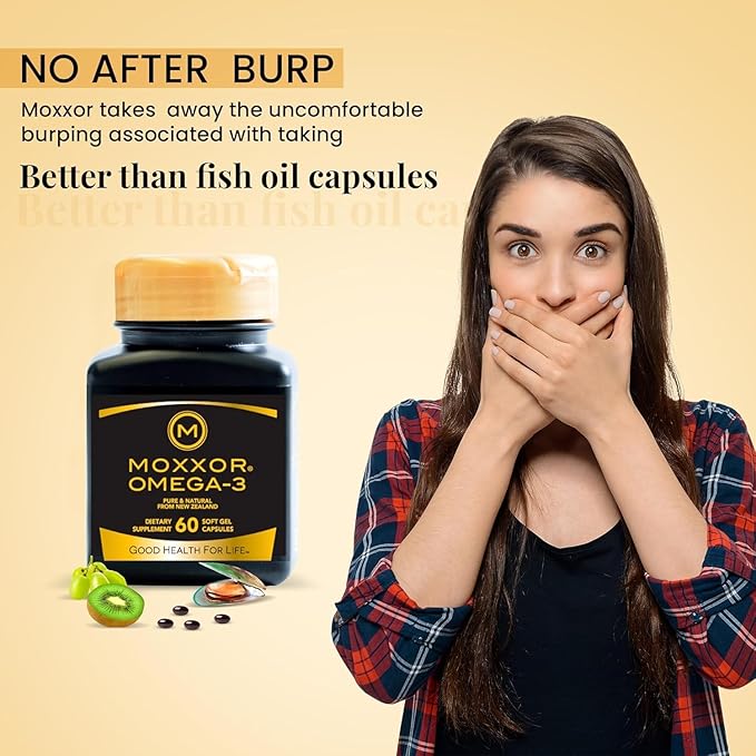 Omega 3 New Zealand Green Lipped Mussel Oil Soft gels for Joint Support and Mobility Heart &amp Immune Support No Fishy Aftertaste 4-Pack 240Soft gels 2-Soft gels Per Day 120 Day Supply
