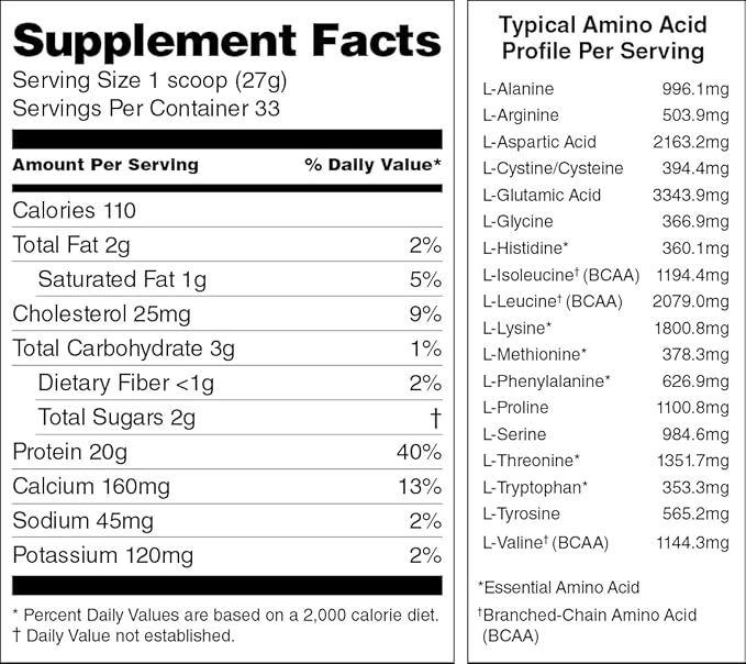 swiig Organic Whey Protein (Vanilla) Concentrate No Artificial Flavors Colors or Sweeteners No Fillers 2 lb Bag