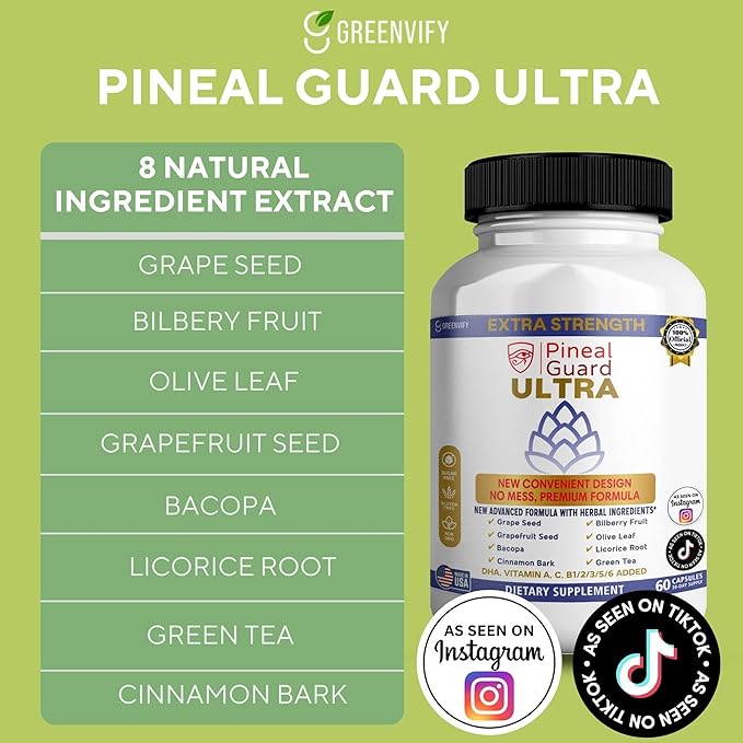 Pineal Guard Ultra Eye Health Supplement 60 Capsules 30-Day Supply (2)