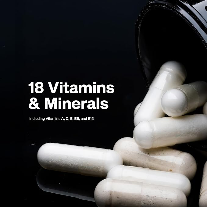 MuscleTech Platinum Multivitamins for Men &amp Women - Multi-Vitamin Supplement for Immune Support - 18 Vitamins &amp Minerals Vitamin A C D E B6 B12 - Daily Workout Supplements for Men - 180 Capsu