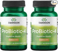 Swanson Probiotic-4 3 Billion Cfu 60 Veg Caps (2 Pack)