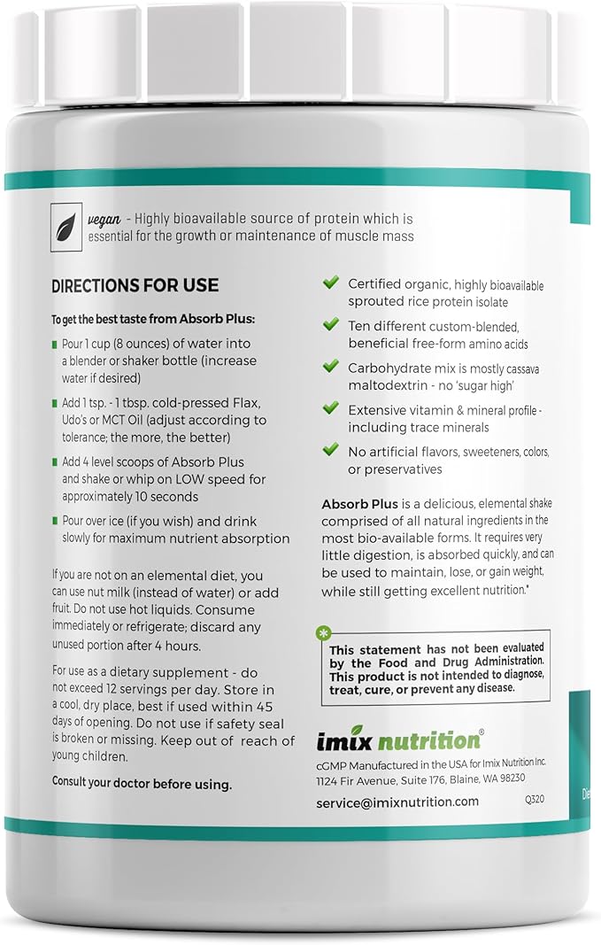 Vegan Isolate Protein - Gut Health Nutritional Support Natural Ingredients Non-GMO Gluten-Free Organic Sprouted Rice Protein (2.2 lbs Unsweetened Coco-Choc)