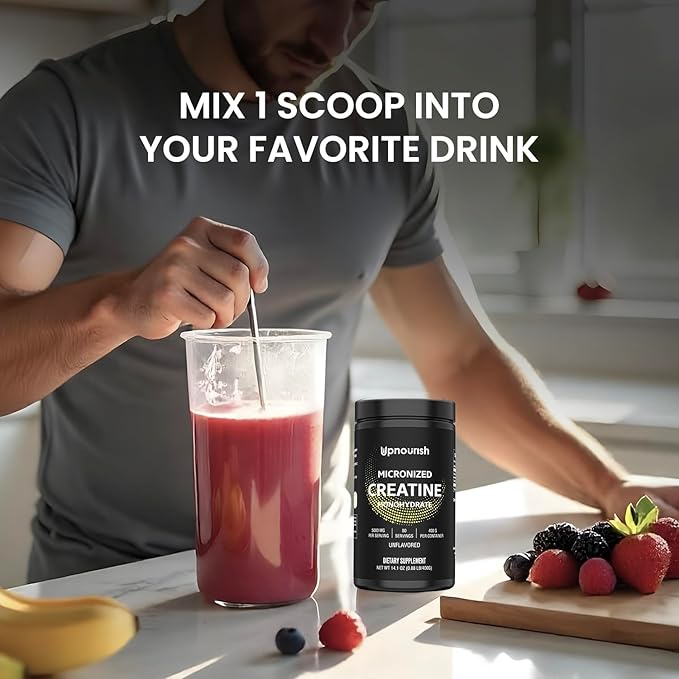 UpNourish Vegan Sport Protein Vanilla and Micronized Creatine