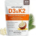 ELVERA Vitamin D3 K2 Magnesium Complex Extra Strength D3 &amp K2 with Triple Magnesium Softgels D3 K2 Vitamin 10000 IU Softgels(1)