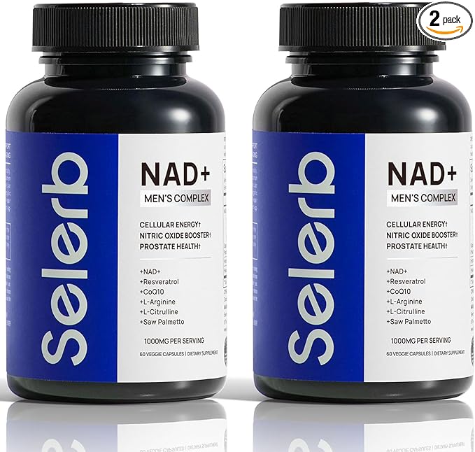 Selerb NAD+ Supplements for Men Set of 2