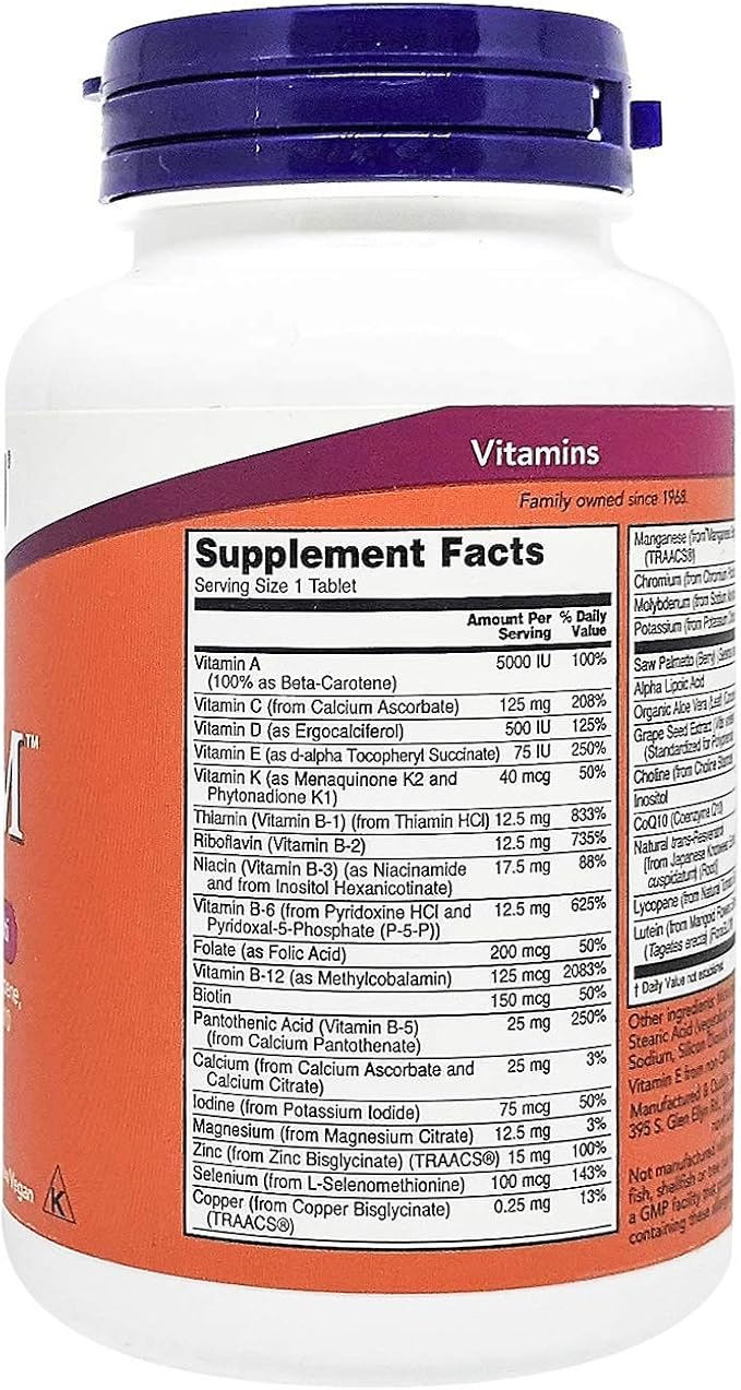 NOW Foods ADAM Male Multi 60 - Tablet