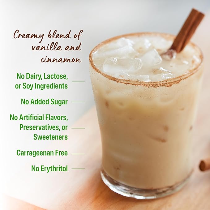 Orgain Organic Vegan Protein Powder Horchata - 21g Plant Based Protein 9g Prebiotic Fiber Low Net Carb No Lactose Ingredients No Added Sugar Non-GMO For Shakes &amp Smoothies 2.03 lb