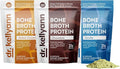 Dr. Kellyann Keto Bone Broth Protein Powder Bundle of (1) Chocolate (1) Vanilla &amp (1) Salted Caramel