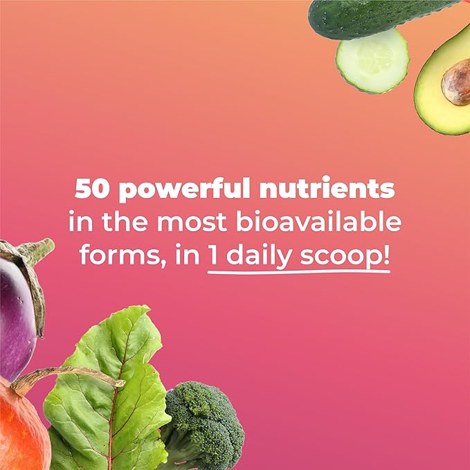 MultiAbsorb~Immune Booster Multi-Nutrient Powder for Optimal Health &amp Immune Support Vitamins Minerals Antioxidants Eye Health No Fillers Natural Non-GMO 30 Servings (Unflavored)