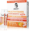 Liquid Multivitamin + Hair Growth | Biotin 10000mcg | Support Healthy SkinPromote ThickerFuller HairReduce Wrinkles &amp Fine Lines | 15.22 Fl Oz