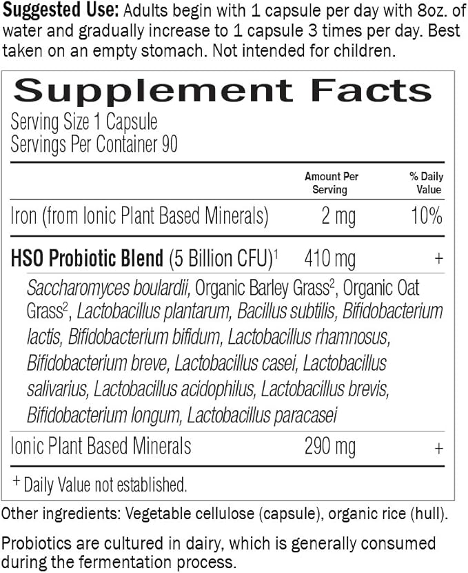 Garden of Life Probiotics for Digestive Health Balance Primal Defense Ultra Ultimate Formula 15 Billion CFU and 13 Strains Plus HSOs Vegetarian and Gluten Free 90 Capsules