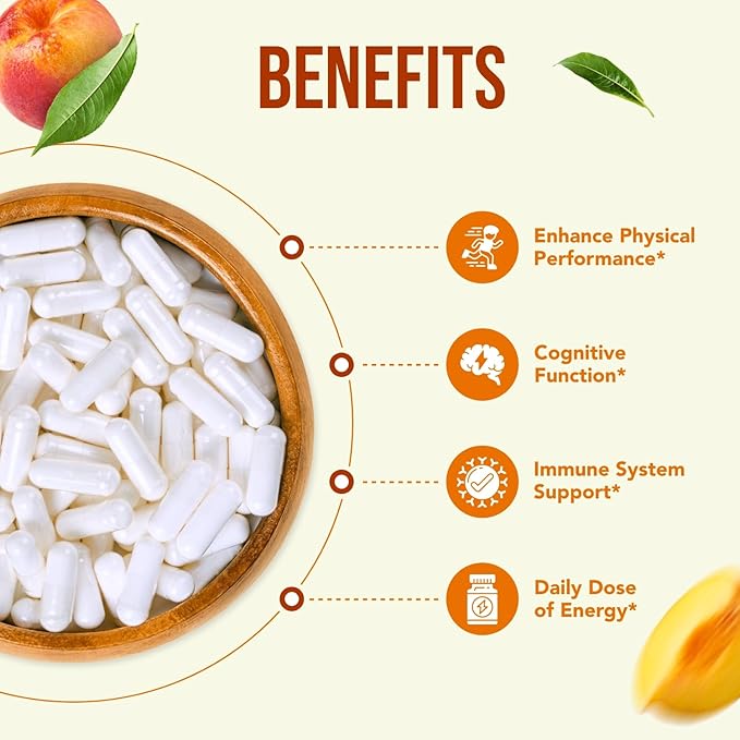 Coenzyme Q10 200mg CoQ10 Supplement - Once Daily Coq 10 200mg Powder Capsules for Healthy Heart Antioxidant and Energy Support - Non-GMO Quick Absorption Ubiquinone Q10 Coenzyme (100 Servings)