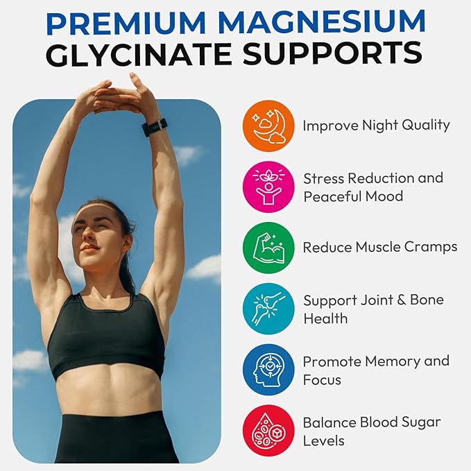 Magnesium Glycinate Gummies 600mg Sugar Free Chewable Magnesium Gummies for Adults &amp Kids Relaxation Stress Relief Night Rest No Melatonin Gluten Free Non GMO Vegan Pectin 120 Count
