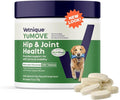 Yumove Hip &amp Joint Supplement for Dogs with Glucosamine Hyaluronic Acid Green Lipped Mussel &amp Omega 3 Joint Supplement - Regular or Advanced Strength (300 Count Chewable Tablets)
