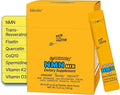 SuperYouth NMN Mix Powder Supplement 8-in-1 60 Stick Packs 2g per Pack Longevity Formula with Resveratrol Fisetin CoQ10 Quercetin Spermidine Natural Lemon Flavor 4.23 oz Total