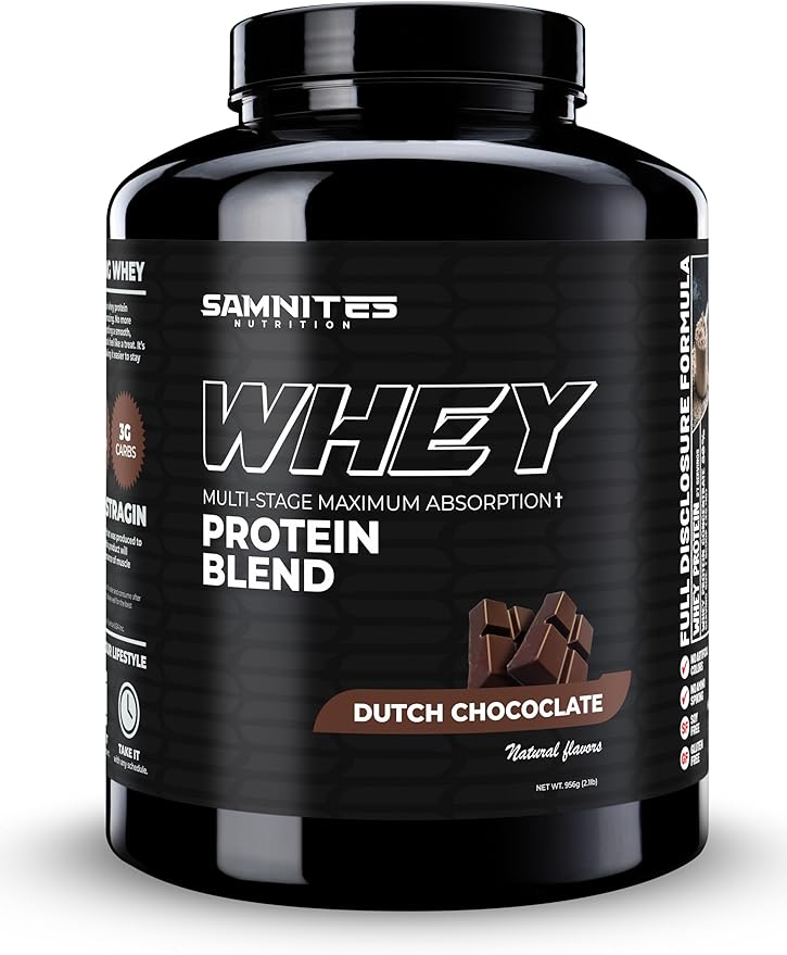 Whey Protein Blend Dutch Chocolate Whey: Full-Disclosure Ultra-Delicious Premium Protein