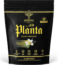 Ambrosia Planta - Premium Plant-Based Protein | Vegan &amp Keto Friendly | Gourmet Flavors with No Bloating or Stomach Upset | Gluten &amp Soy Free | No Added Sugar | 14 Servings | (Vanilla)