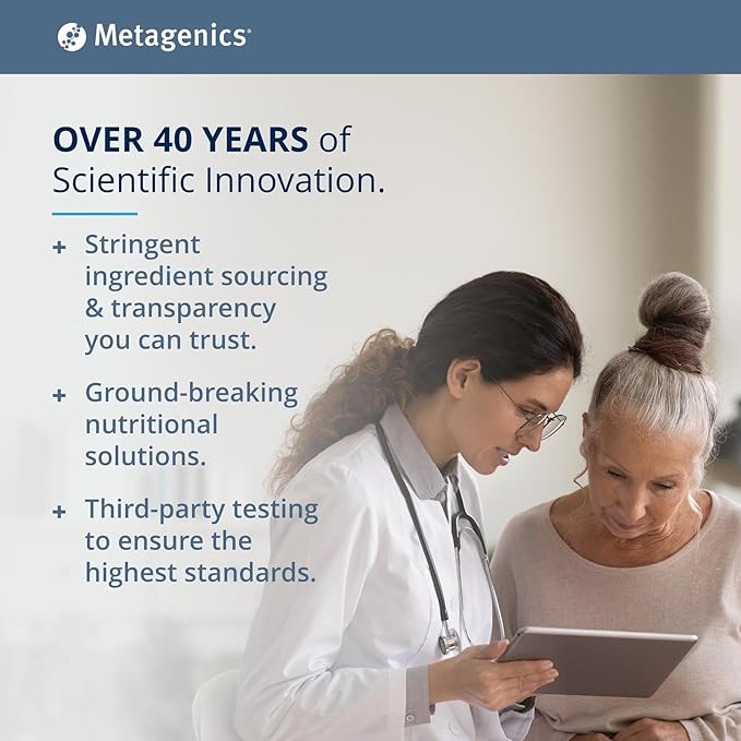Metagenics UltraFlora Complete Women's Probiotic - Shelf-Stable 5-in-1 Multi-Benefit Formula for Digestive Immune Vaginal Urogenital &amp Microbiome Health* - 30 Capsules